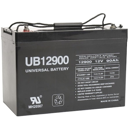 Bsc Preferred Z Scooter Z-Lightning SE 12V 90Ah Electric Bicycle Replacement Battery ZZZ-45823-I-0-183184